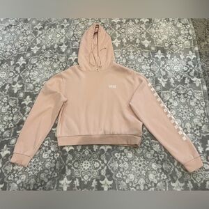 Vans OTF Women's Pink Cropped Hoodie Women's Size Large